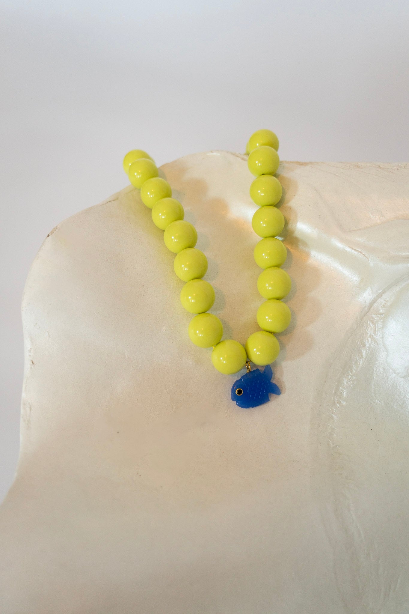 Blue Reef Beaded Necklace