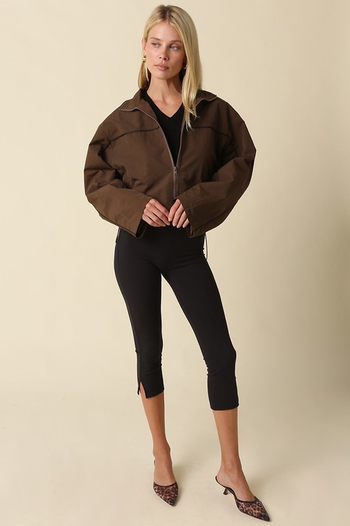 Sporty Zip-Up Jacket