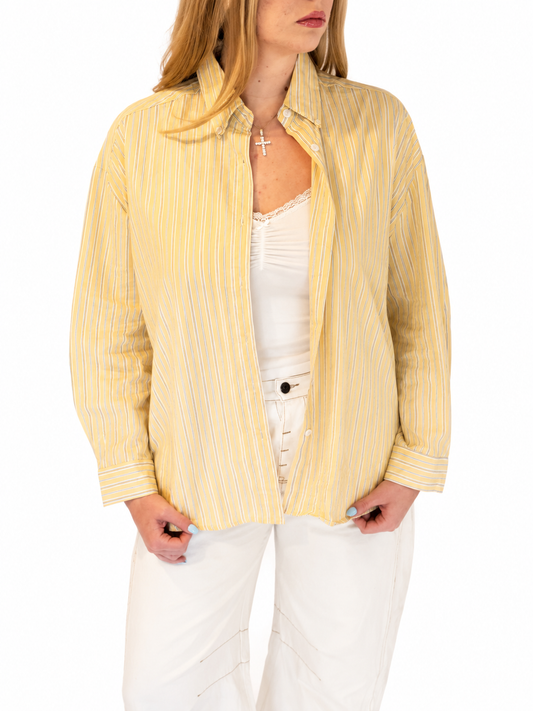 Off Duty Oversized Stripe Shirt
