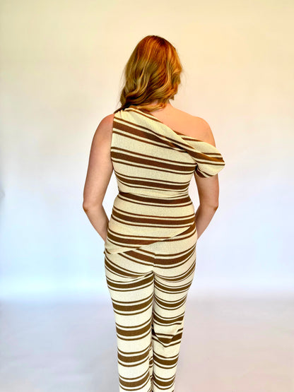 Drift Stripe Knit OTS Top