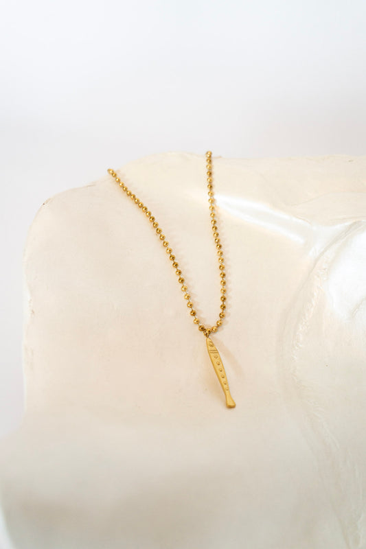 First Catch Gold Necklace