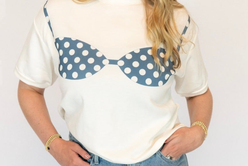 Daydream Polka Dots Bikini Tee
