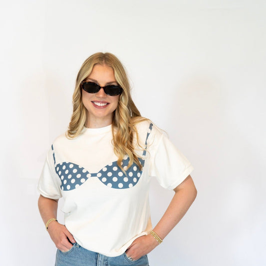 Daydream Polka Dots Bikini Tee