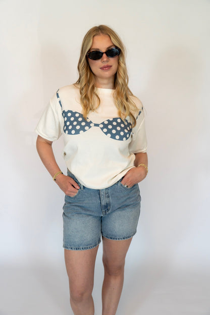 Daydream Polka Dots Bikini Tee