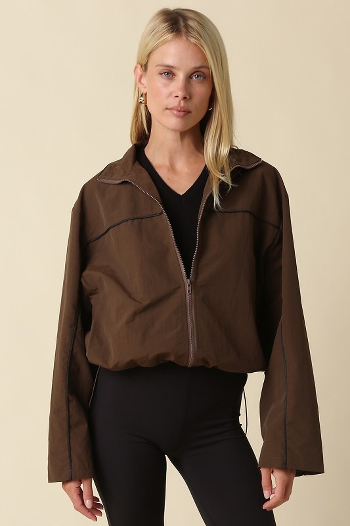 Sporty Zip-Up Jacket