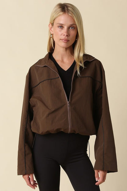 Sporty Zip-Up Jacket